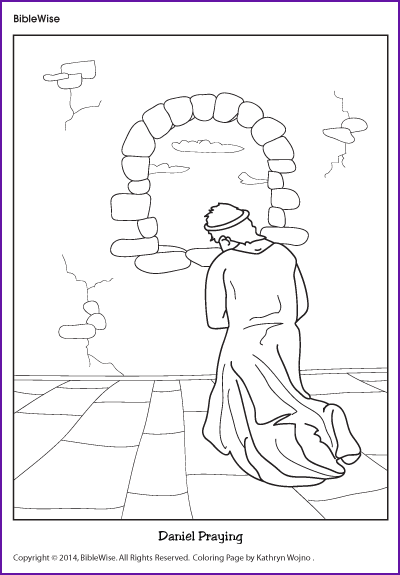 daniel shadrach meshach and abednego coloring pages