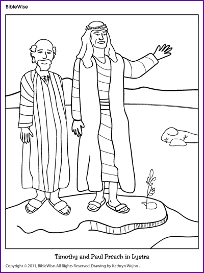 840 Bible Coloring Pages Paul  Images